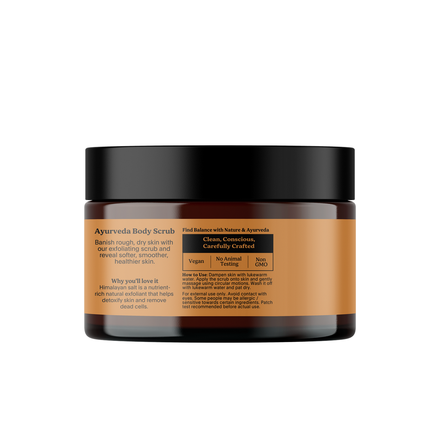 life & pursuits himalayan pink salt scrub with shea butter & aloe vera