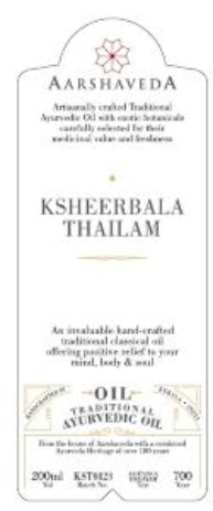 Aarshaveda | Ksheerbala Oil | 120ml