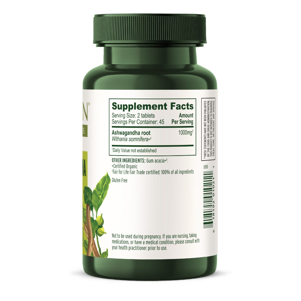 ashwagandha tablets | certified organic