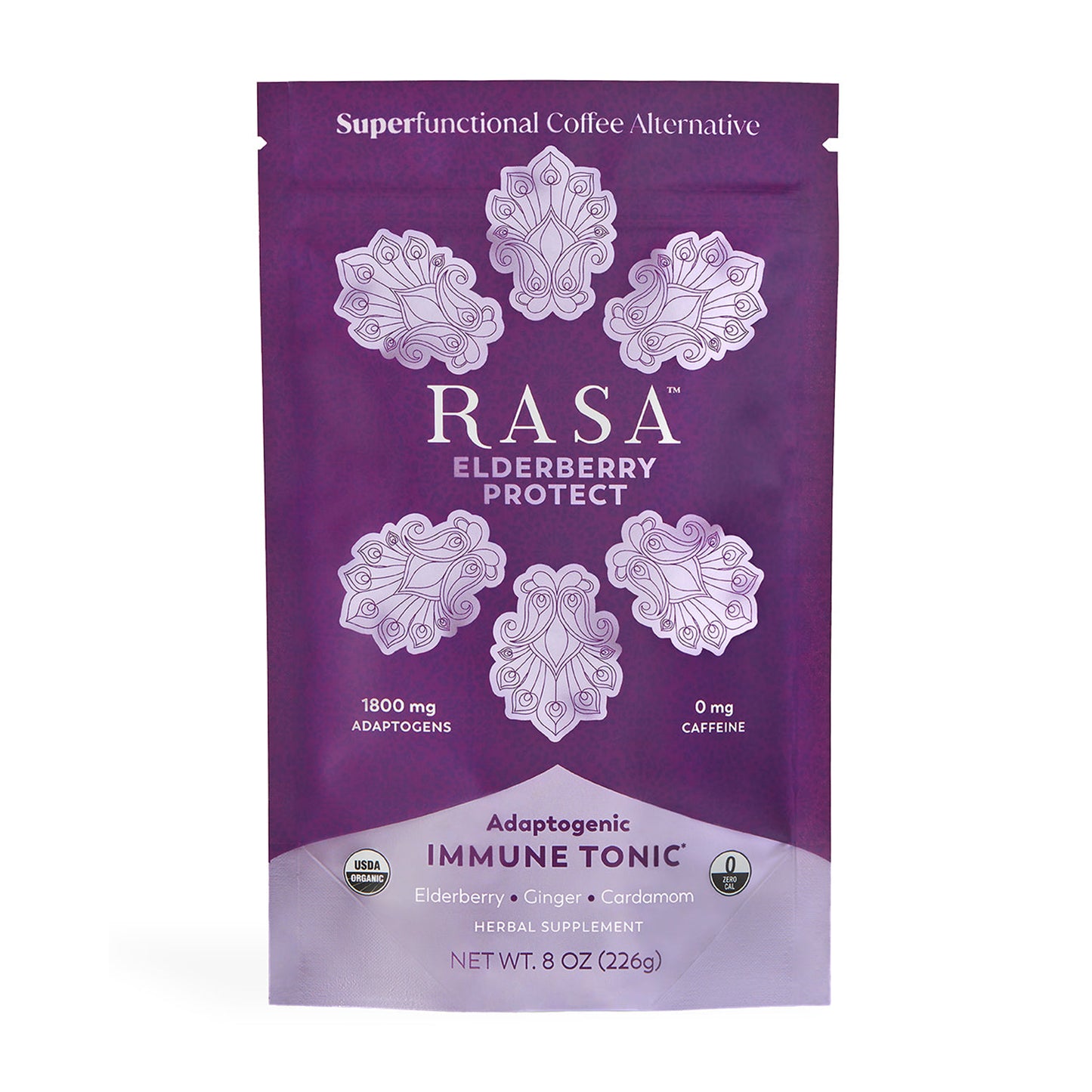 rasa | elderberry protect | 226g | elderberry | turkey tail | ginger