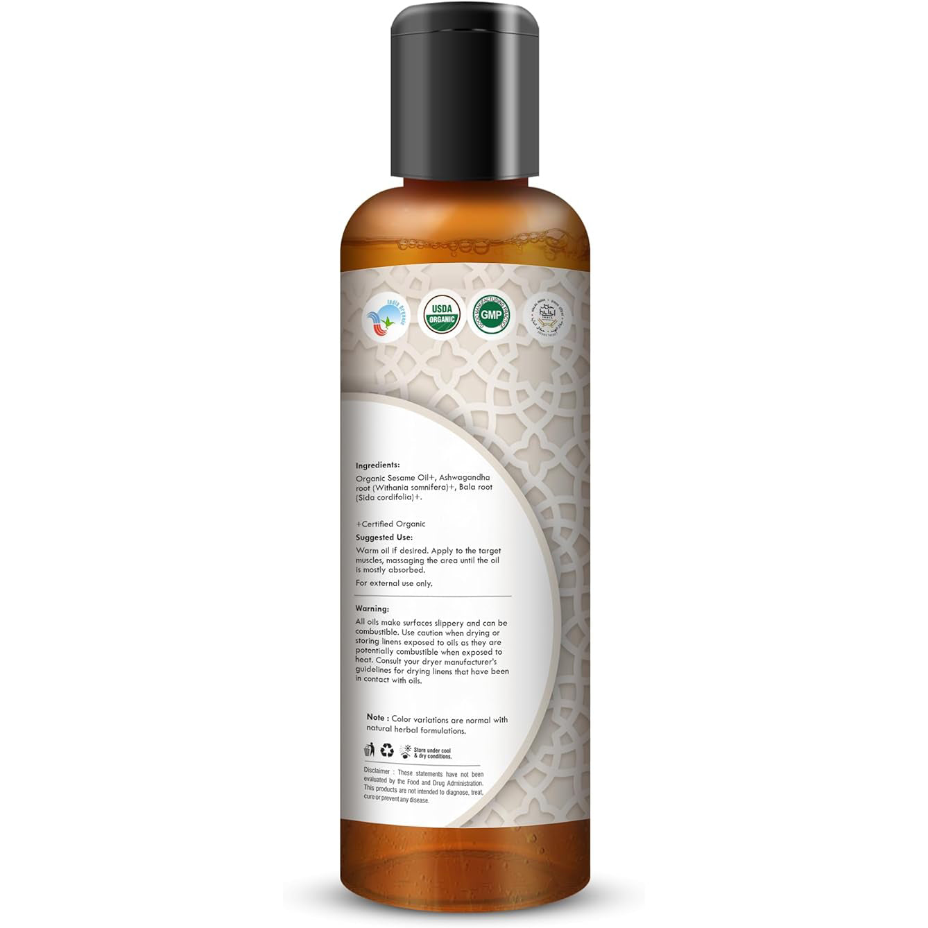korus essential | ashwagandha bala oil | 200ml