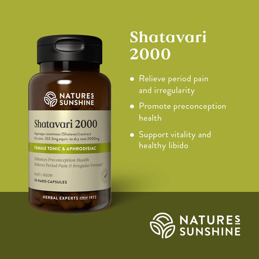 natures sunshine | shatavari 2000