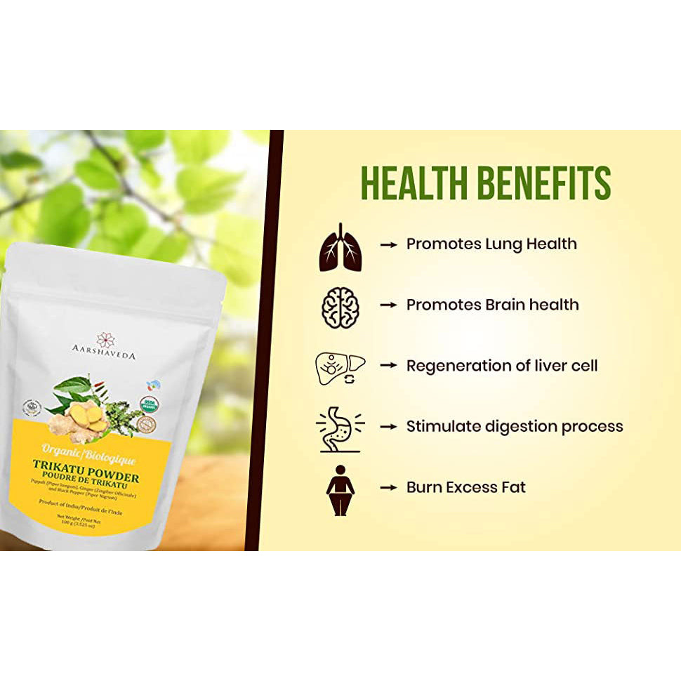 aarshaveda | trikatu powder | 200gm