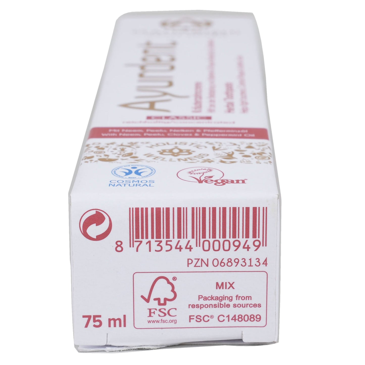 maharishi ayurveda | ayurdent toothpaste | with 20 ayurvedic herb | 75ml