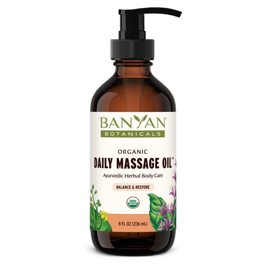 daily massage oil - certified organic