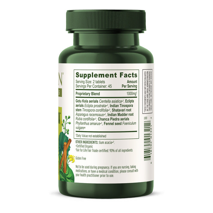 healthy pitta tablets | certified organic | balancing for pitta