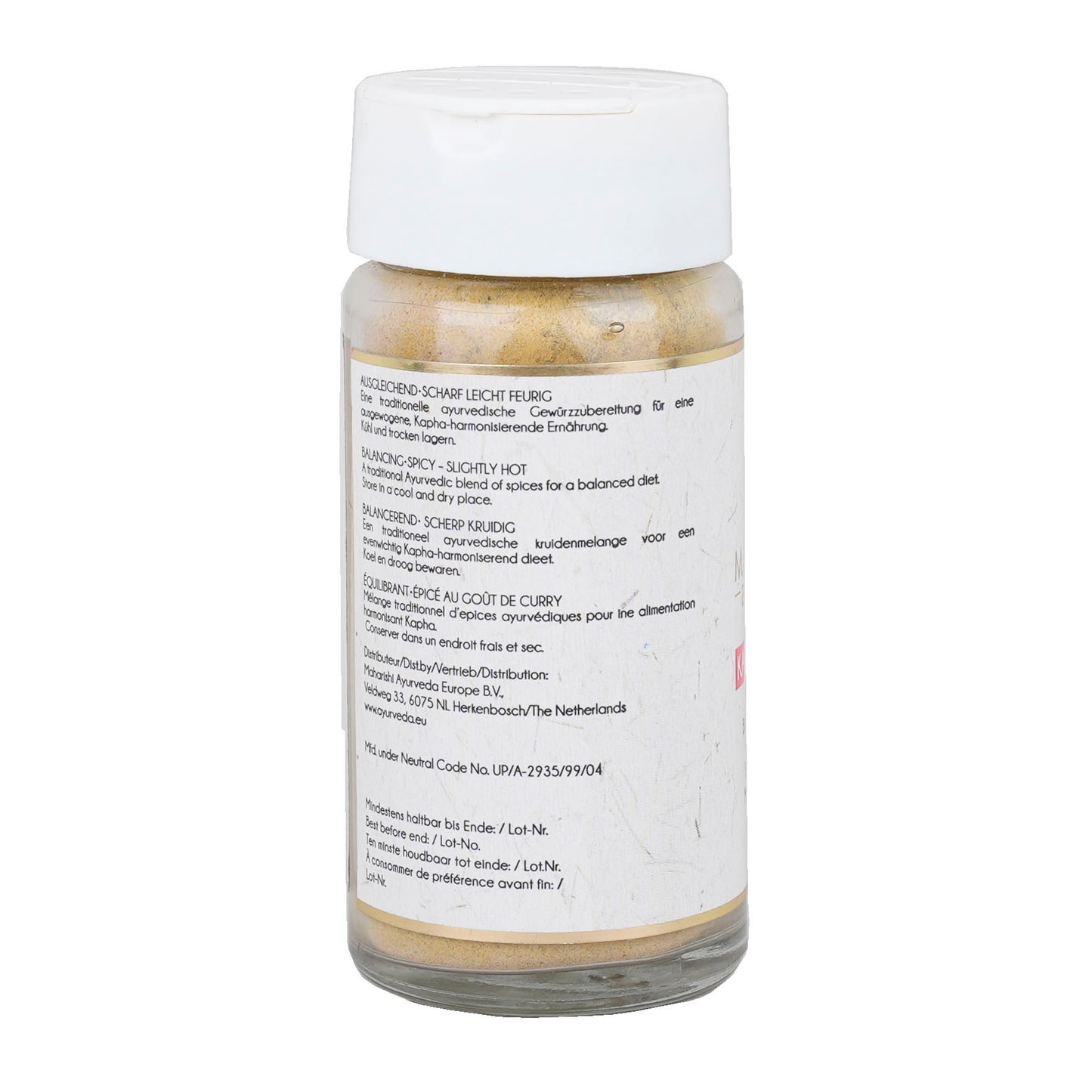 maharishi ayurveda | kapha spice blend | organic certified | 50gm | ginger | pepper | coriander,