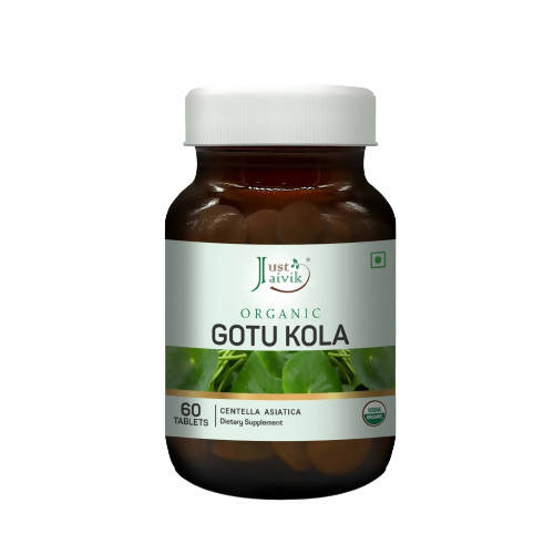 just jaivik | gotu kola tablets | usda | organic | 60 count