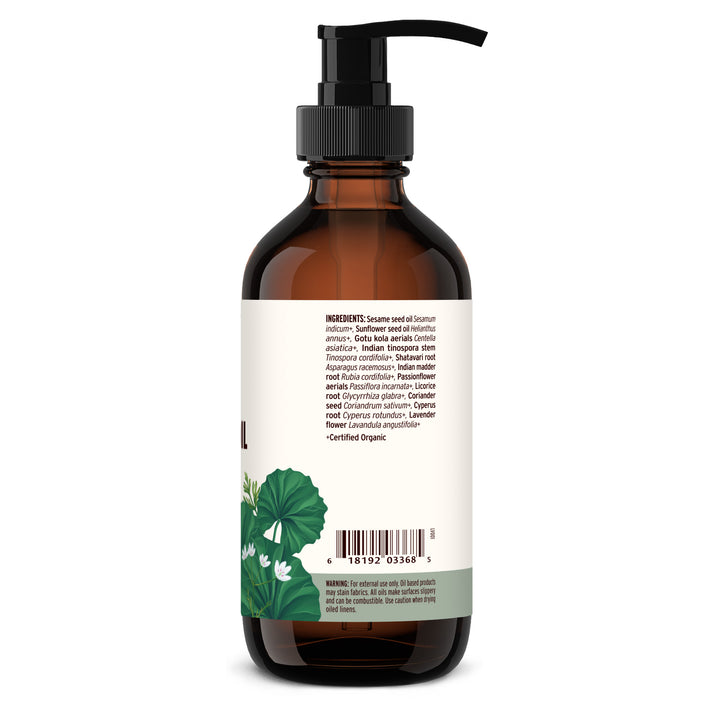 pitta massage oil - certified organic