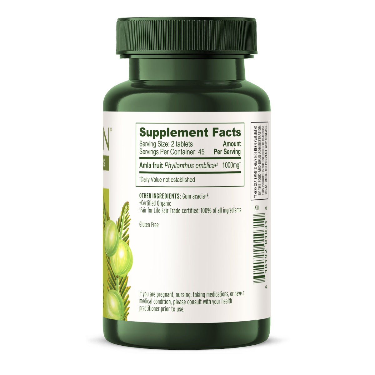 amalaki tablets - certified organic