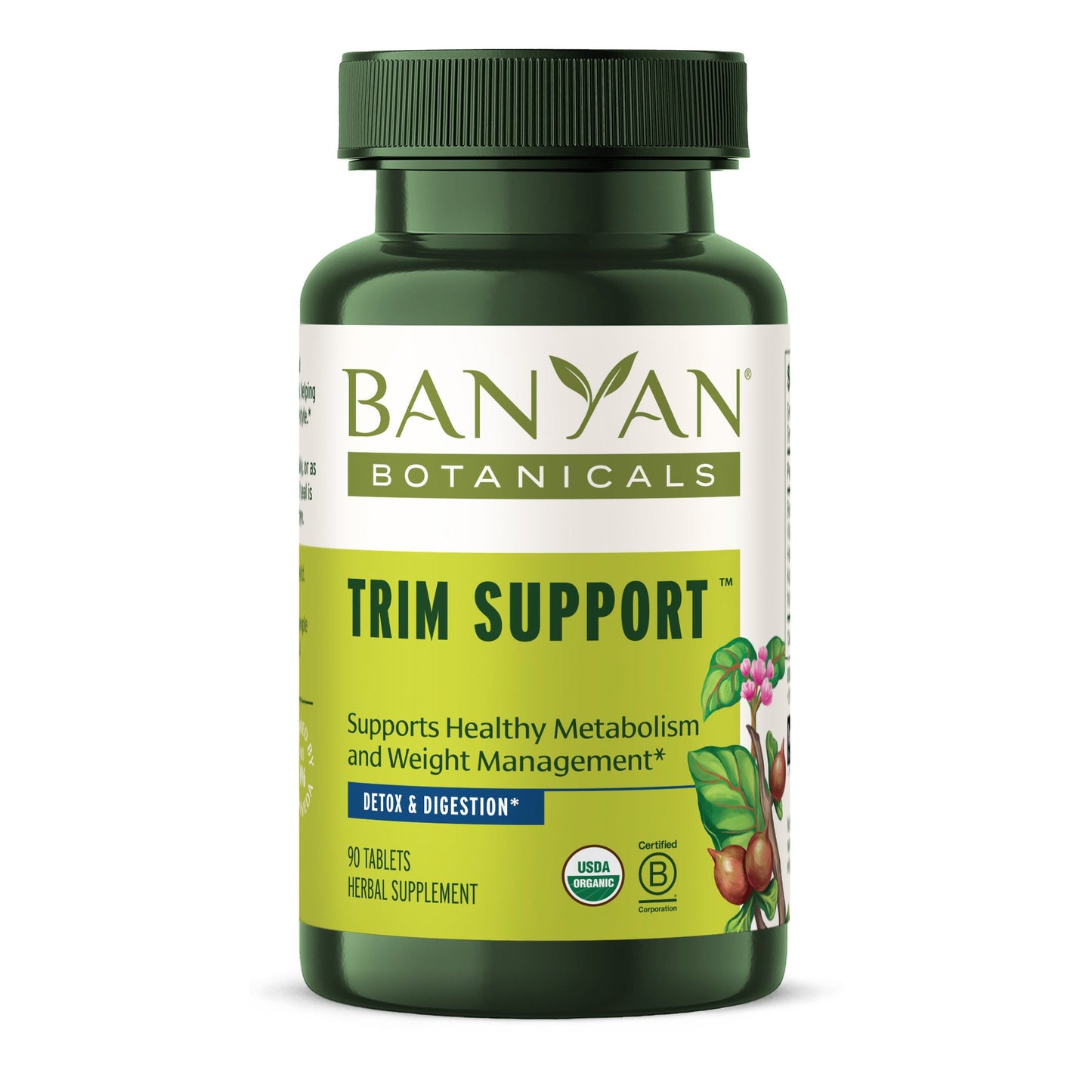 trim support tablets - certified organic