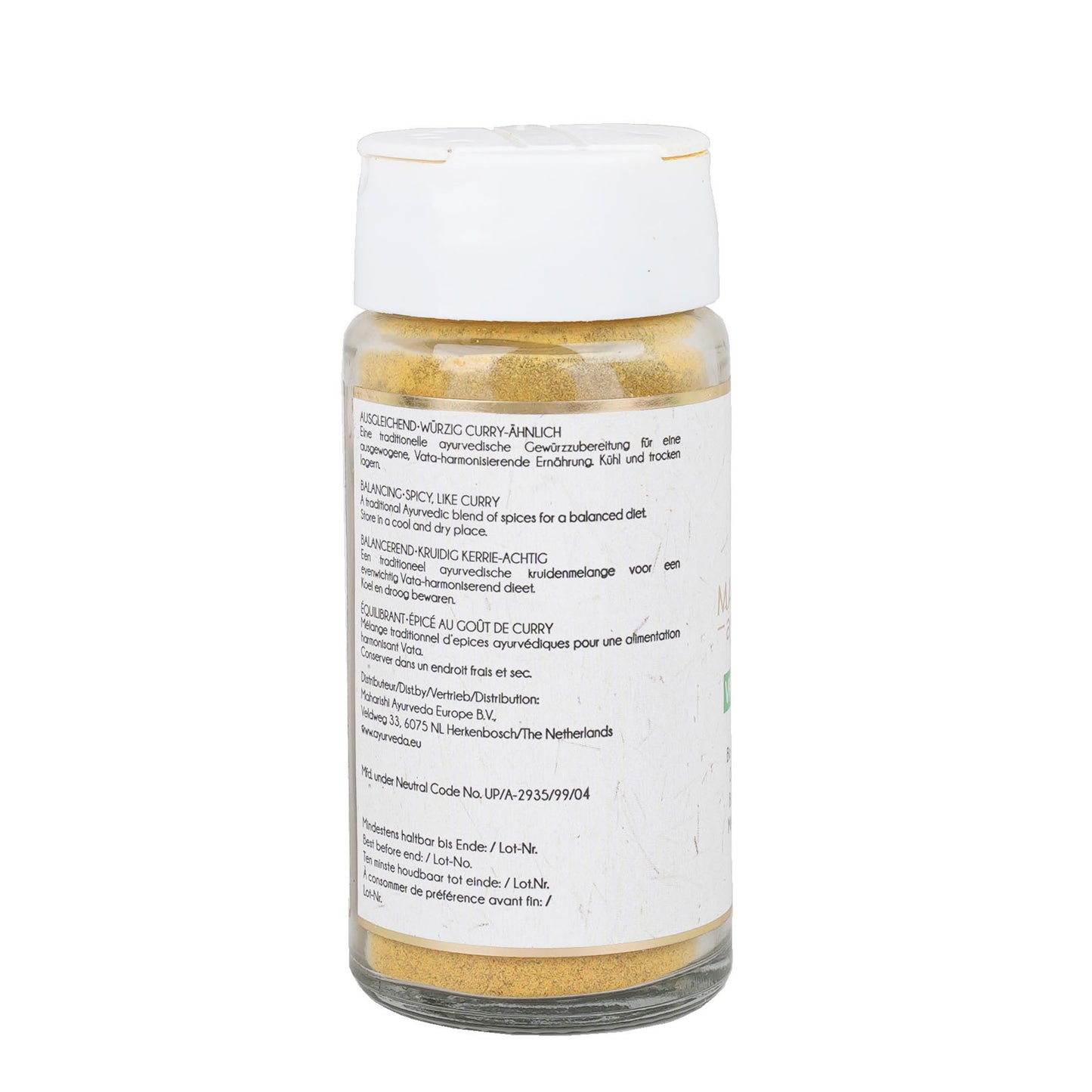maharishi ayurveda | vata spice blend | certified organic | 50gm | cumin | ginger | fenugreek