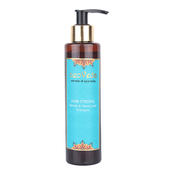 neoveda keratin & henna leaf shampoo