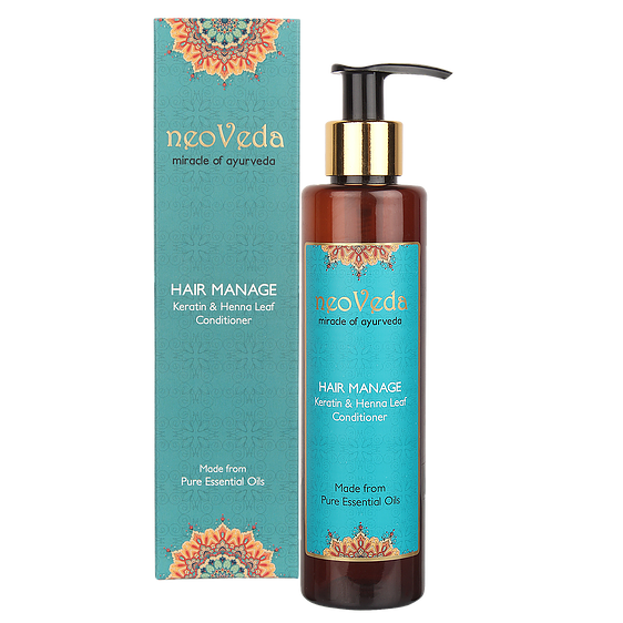 neoveda keratin & henna leaf conditioner