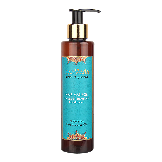 neoveda keratin & henna leaf conditioner