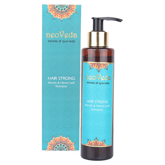 neoveda keratin & henna leaf shampoo