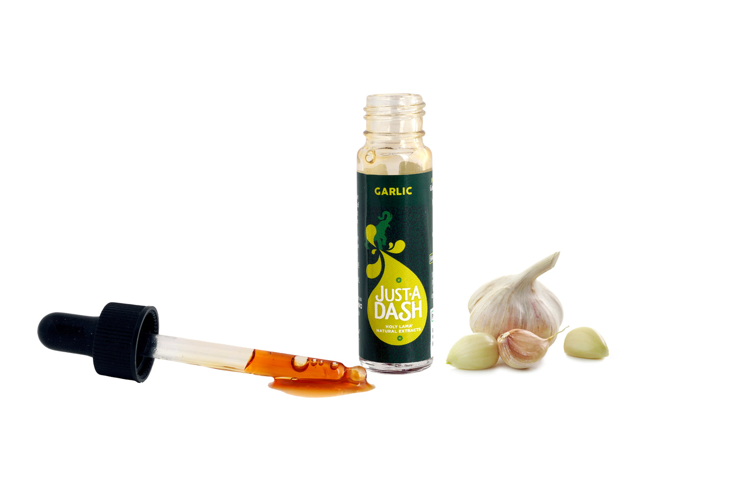 just a dash | garlic natural extract | spice drops | 150 drops