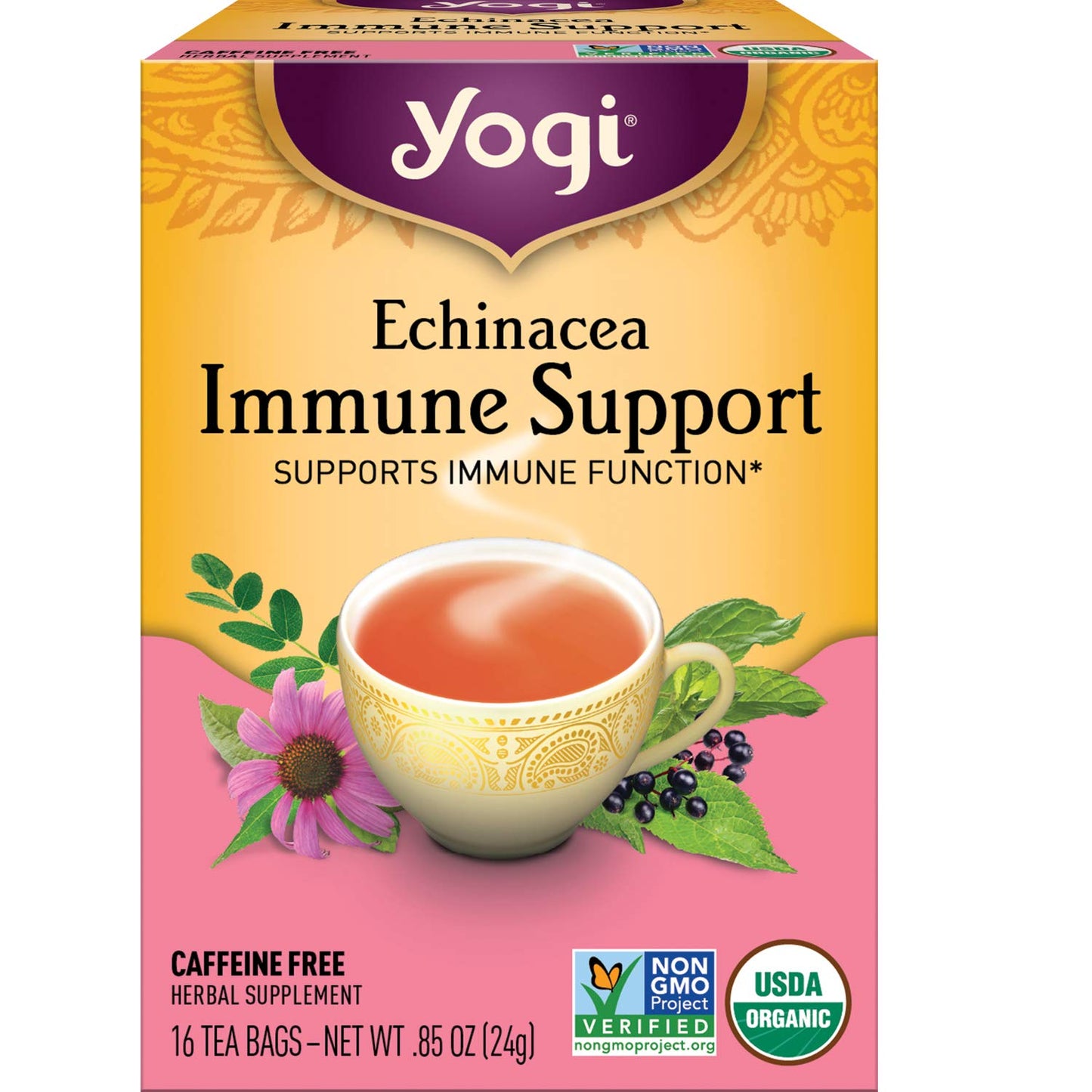 yogi tea echinacea immune support tea