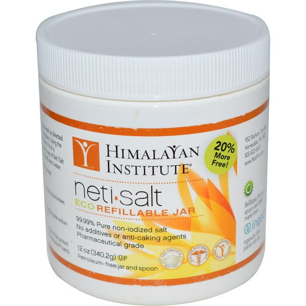 himalayan institute neti salt | eco refillable jar