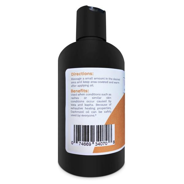 vadik herbs | dashmool (dashamula) massage oil | 118ml