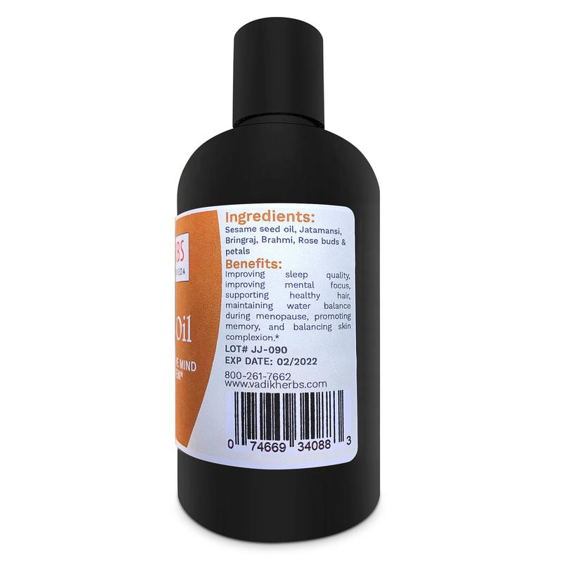 vadik herbs | jatamansi massage oil | 118ml