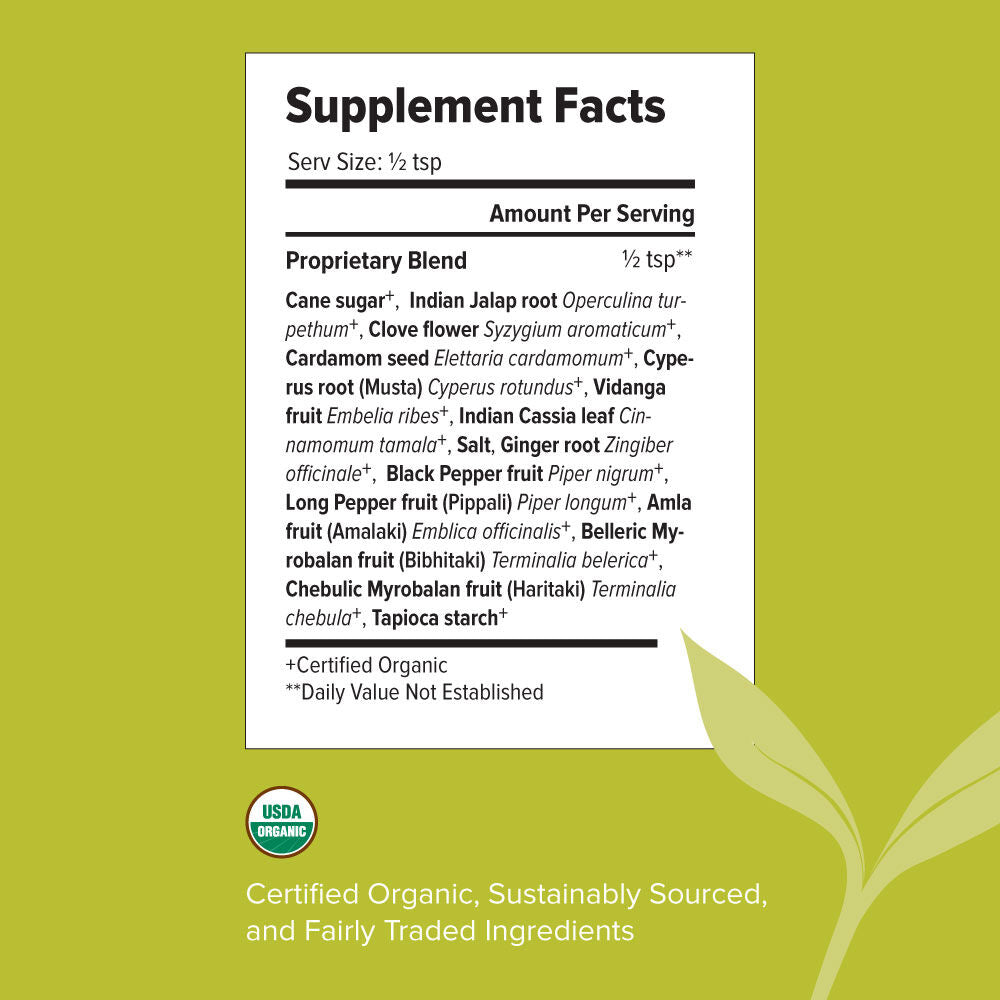 avipattikar powder | usda certified organic | 227gm