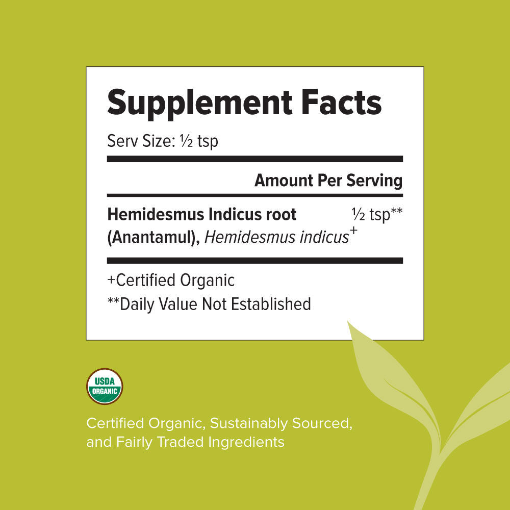 anantamul powder | hemidesmus indicus