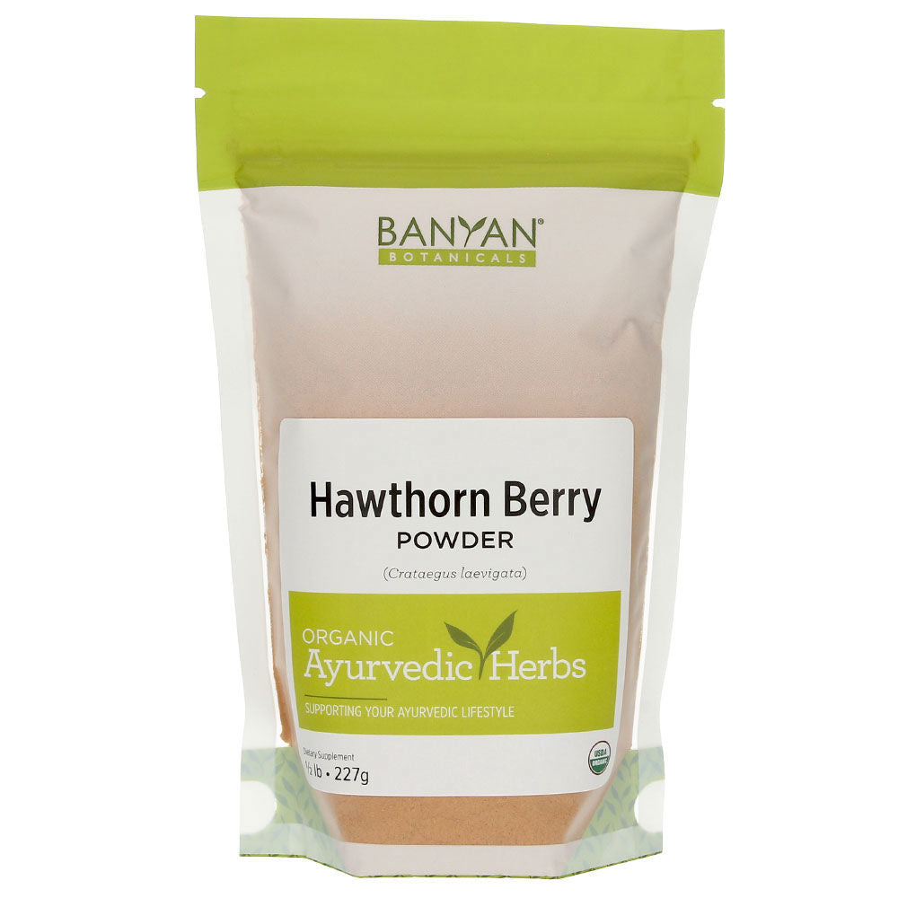 hawthorn berry powder - certified organic