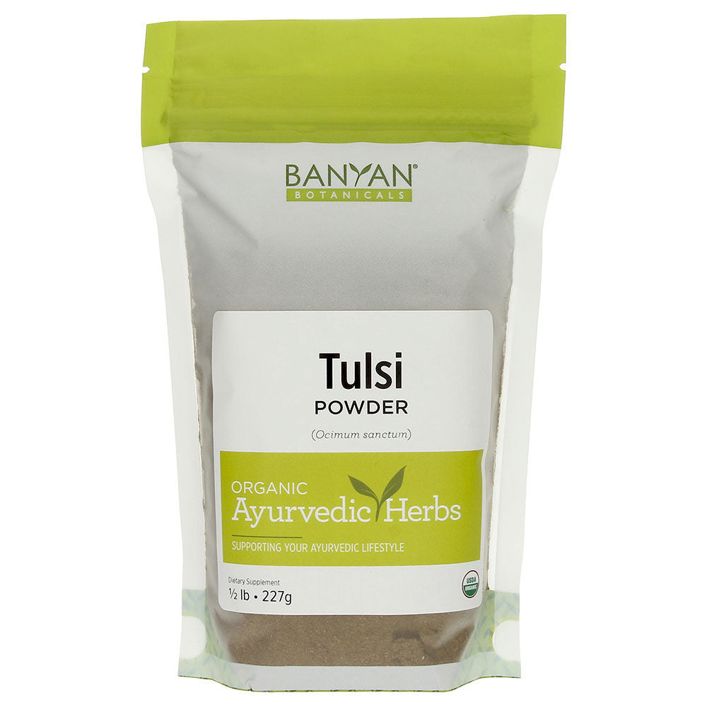 tulsi powder 227g, organic certified