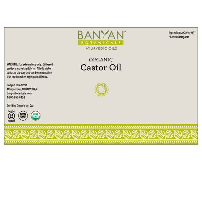castor oil - certified organic