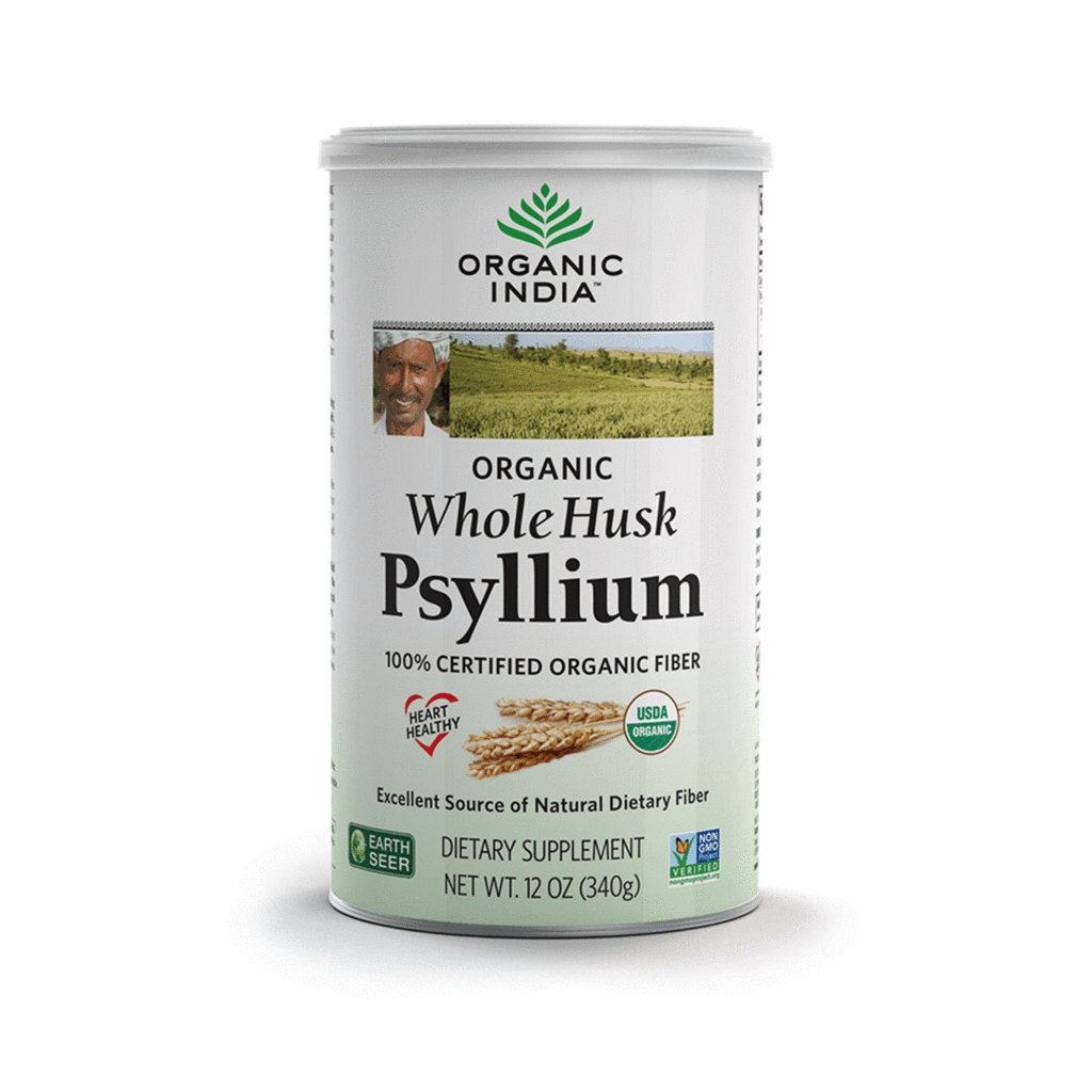psyllium whole husk | usda organic | dietary fiber | 340g