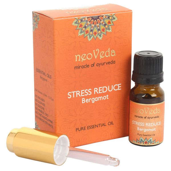 neoveda stress reduce bergamot essential oil