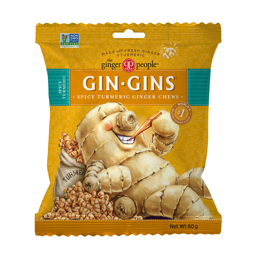 the ginger people gin gins ginger candy bag