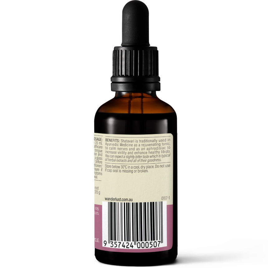 wanderlust | shatavari drops | 50ml
