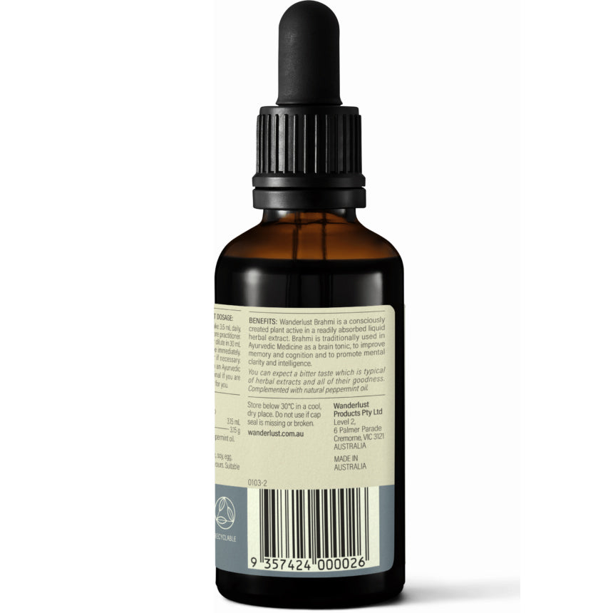 wanderlust | brahmi drops | 90ml