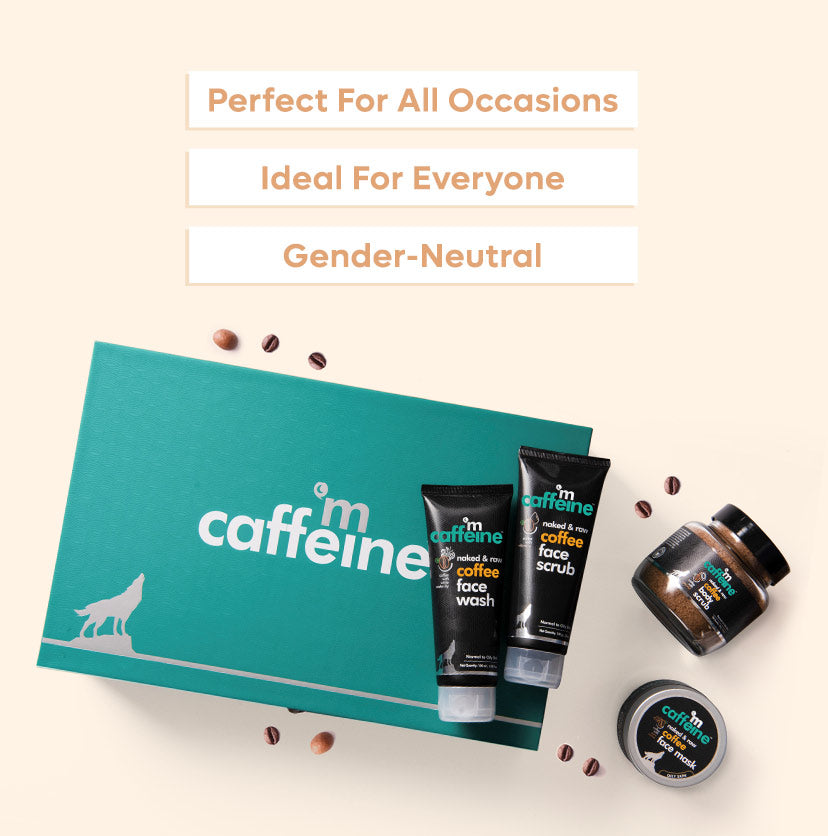 mcaffeine | coffee mood - gift kit | skin rejuvenating regime
