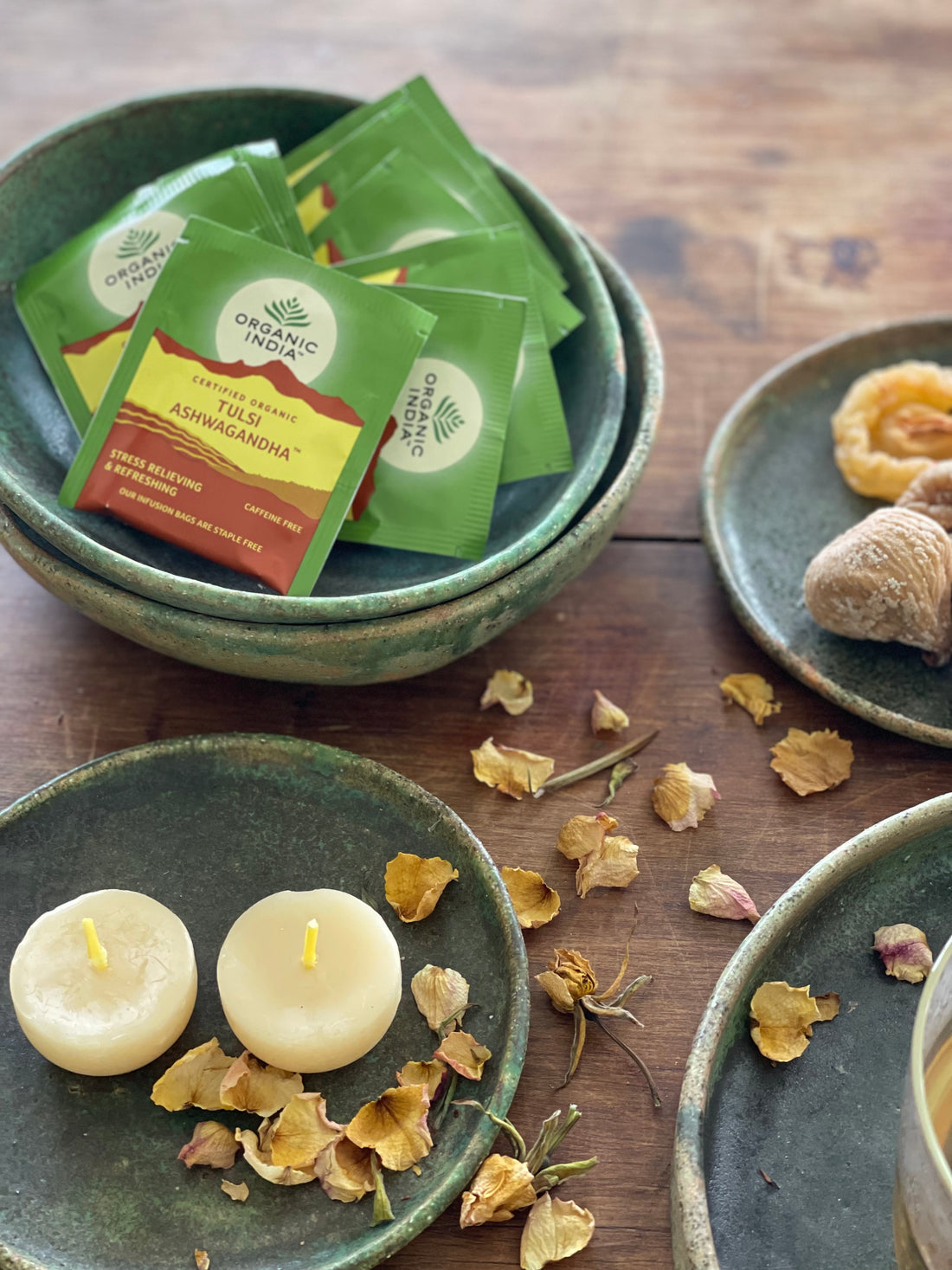 organic india | tulsi ashwagandha | 25 tea bags