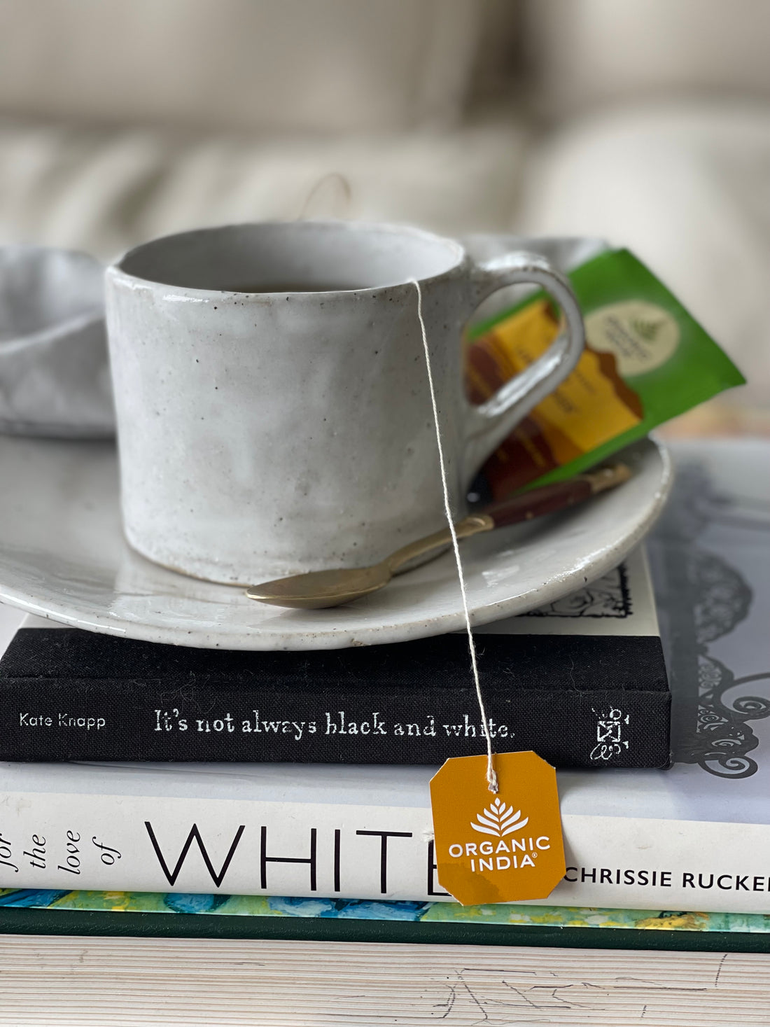 organic india | tulsi lemon ginger| 25 tea bags