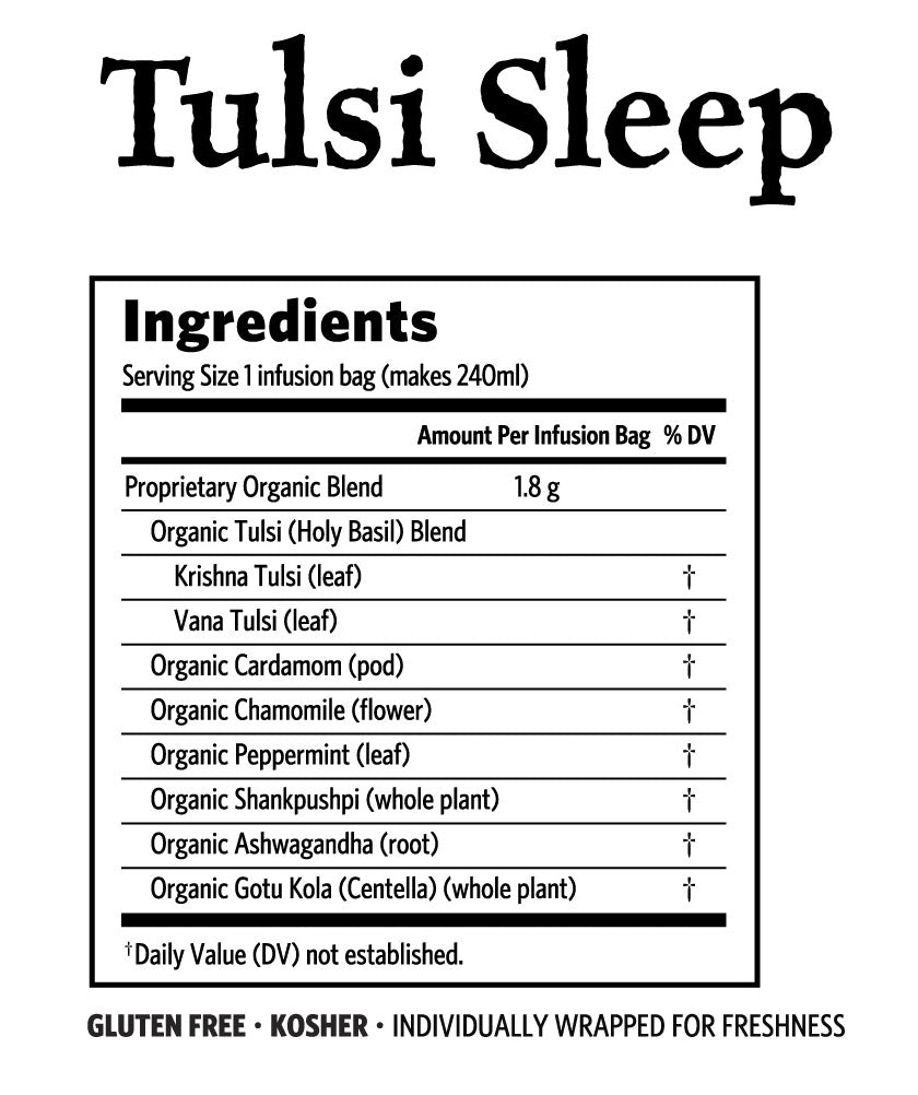 tulsi sleep tea | 25 tea bags