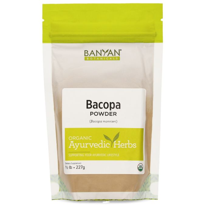 bacopa powder - certified organic
