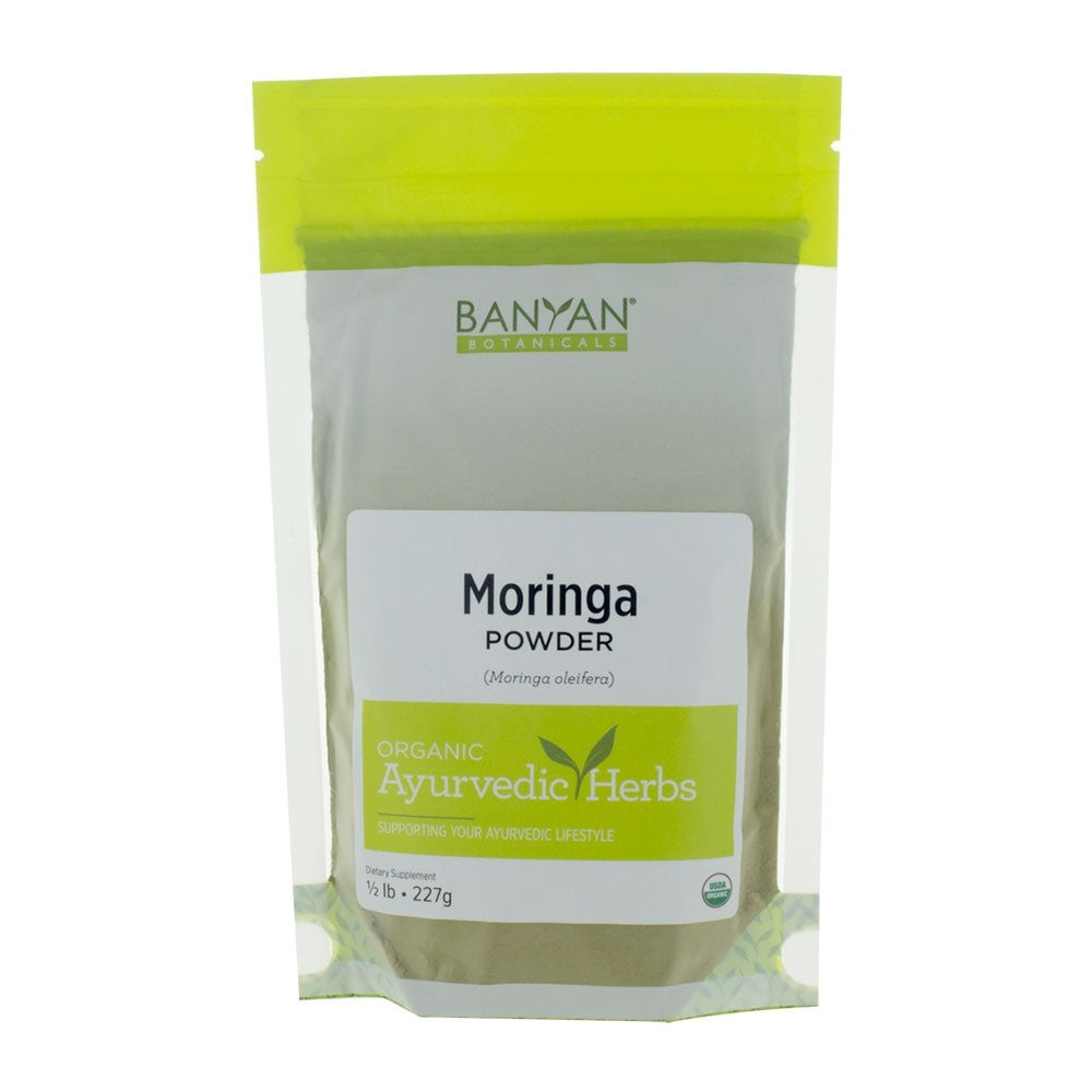 moringa powder - certified organic - sattvic health store - an ayurveda products store for australia