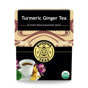 buddha tea organic turmeric ginger tea - sattvic health store - an ayurveda products store for australia