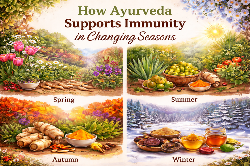 How Ayurveda Supports Immunity in Changing Seasons