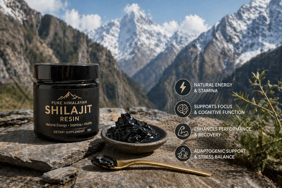 Born of the Mountain: Why Shilajit is Your Oldest New Energy Supplement