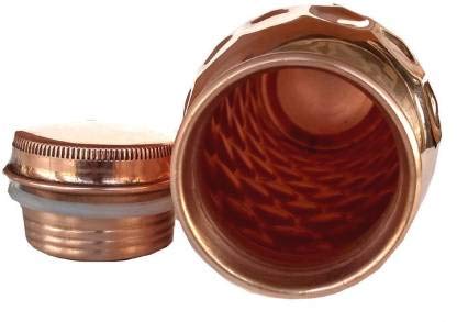 Pure Copper Water Bottle | Diamond Desgin