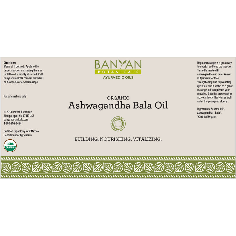 ashwagandha bala oil