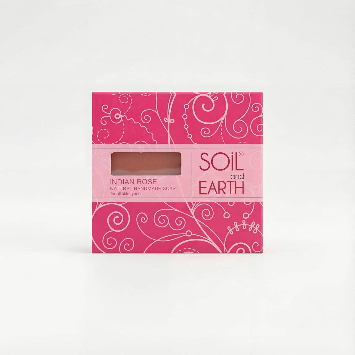Soil and Earth | Indian Rose | Handmade Soap Bar