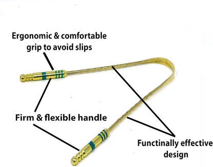 Brass Tongue Cleaner