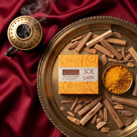 Soil and Earth | Sandalwood and Turmeric  | Handmade Soap Bar
