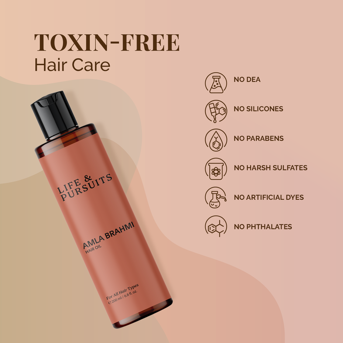 Life & Pursuits | Amla Brahmi Hair Oil | for Hair Growth